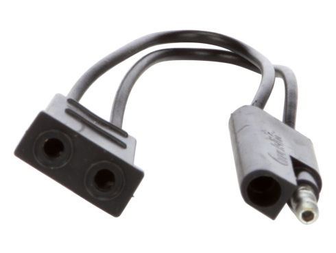 Marker Clearance/Interior Utility and Dome Light Plug, 16 Gauge GPT Wire, 19 Series Male Pin Plug, Male and Female .180 Bullet Terminal, 7 in.