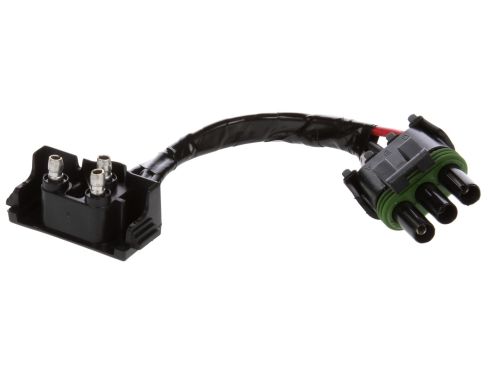 Stop/Turn/Tail Plug, 18 Gauge SXL Wire, Right Angle PL-3, Packard Connector 12015793, 6 in.