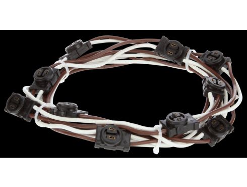 10 Plug, Marker Clearance String, 88.5 in., 4.5 in. Centers, Fit 'N Forget M/C, Stripped End