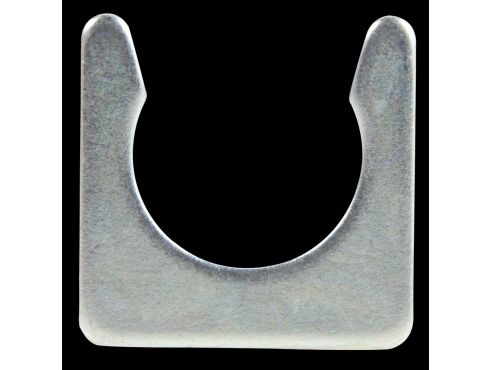Right Angle Harness Clip, Silver Steel, 1.25 in.