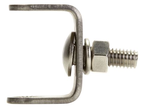 Mounting Hardware for Work Lights, 1 Bolt, 1 Screw, 2 Washer, 1 Bracket, 2 Nut