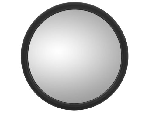 5 in., Silver Stainless Steel Convex Mirror, Round, Universal Mount