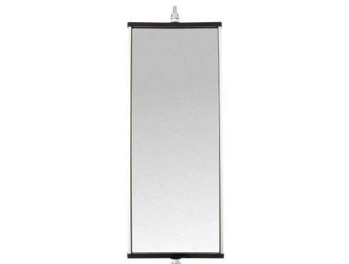 Economy, 6 x 16 in., West Coast Mirror, Silver Aluminum