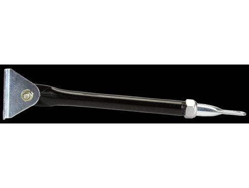 Adjustable, 10-15 x 0.75 in., Universal Side Extender Bracket, Black Steel 180 degree Mounting Arm