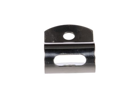 2.25 x 1.25 in., Universal Head Clamp, Silver Steel