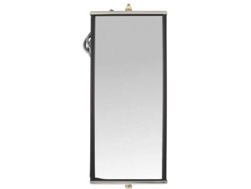 7 x 16 in., West Coast Heated Mirror, Silver Stainless Steel
