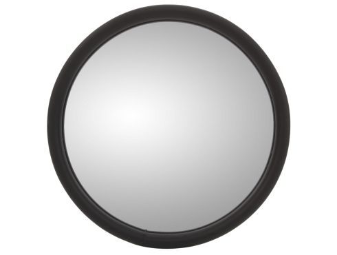 5 in., Silver Steel Convex Mirror, Round, Universal Mount