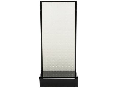 White Pegboard End Cap