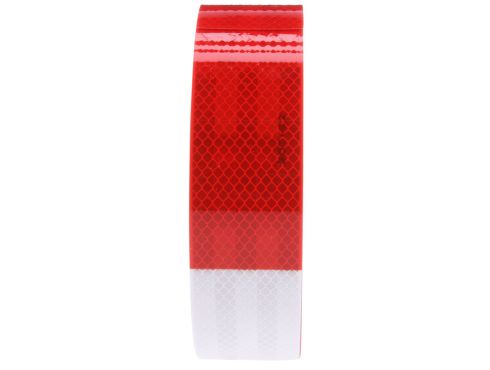 Red/White Reflective Tape, 2 in. x 150 ft.