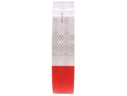 Red/White Reflective Tape, 1.5 in. x 150 ft.