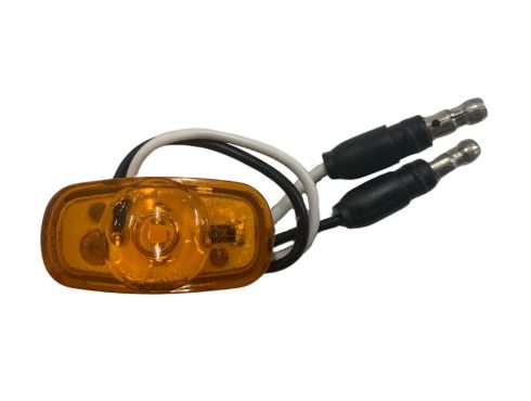 LED Marker Lamp- Adhesive Mount- Low Profile .180 Bullet- Amber