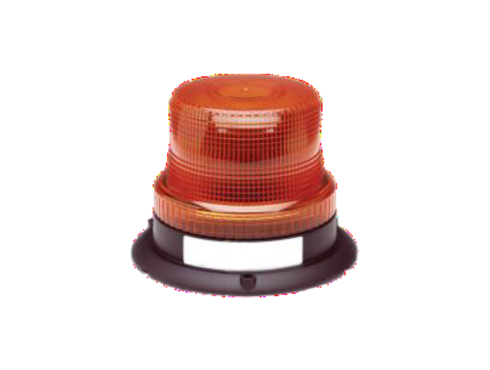 LED 4"X3" Cylinder Amber Beacon Light 