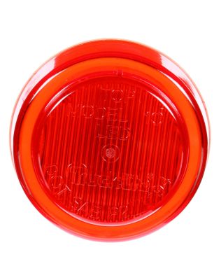 10 Series, LED, Red Round, 2 Diode, Marker Clearance Light, P2, Black Polycarbonate Grommet Mount, Fit 'N Forget M/C, Female PL-10, 12V, Kit