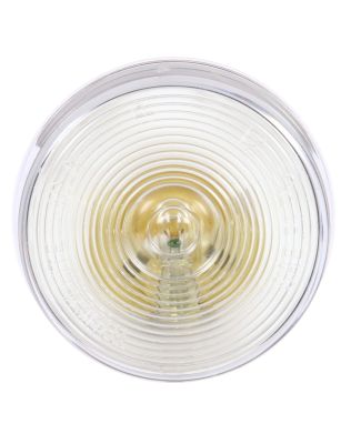 10 Series, Incandescent, 1 Bulb, Round Clear, Utility Light, PL-10, 12V