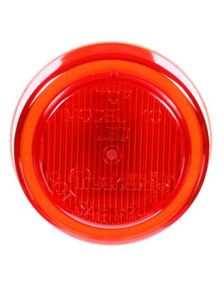 10 Series, LED, Red Round, 2 Diode, Marker Clearance Light, P2, Fit 'N Forget M/C, 12V, Bulk