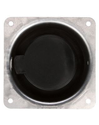 10 Series, Closed Back Bracket Mount, 2-1/2 in Diameter Lights, Used In Round Shape Lights, Silver Aluminum, 4 Screw Bracket Mount, PL-10, Stripped End/Ring Terminal, Kit