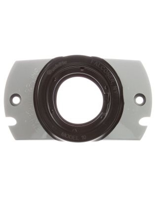 10 Series, Bracket Mount, 2-1/2 in Diameter Lights, Used In Round Shape Lights, Gray Polycarbonate, 2 Screw Bracket Mount, PL-10, Stripped End/Ring Terminal, Kit