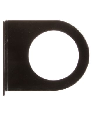 10 Series, Bracket Mount, 2-1/2 in Diameter Lights, Used In Round Shape Lights, Black Steel, 2 Screw Bracket Mount