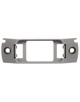 15 Series, Rail Mount, 15 Series Lights, Used In Rectangular Shape Lights, Gray ABS, 2 Screw Bracket Mount