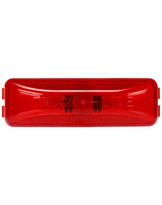 19 Series, Base Mount, Incandescent, Red Rectangular, 2 Bulb, Marker Clearance Light, PC, 19 Series Male Pin, 12V, Bulk