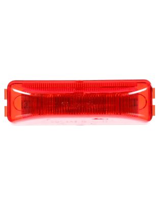19 Series, Base Mount, LED, Red Rectangular, 2 Diode, Marker Clearance Light, P2, 19 Series Male Pin, 12V
