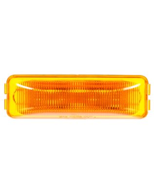 Signal-Stat, LED, Yellow Rectangular, 4 Diode, Marker Clearance Light, P2, 19 Series Male Pin, 12V, Bulk