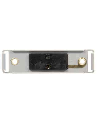 19 Series, Radius Base Mount, 19 Series Products, Used In Rectangular Shape Lights, Gray Polycarbonate, 2 Screw Bracket Mount