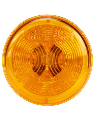 30 Series, Incandescent, Yellow Round, 1 Bulb, Marker Clearance Light, PC, PL-10, 12V, Pallet