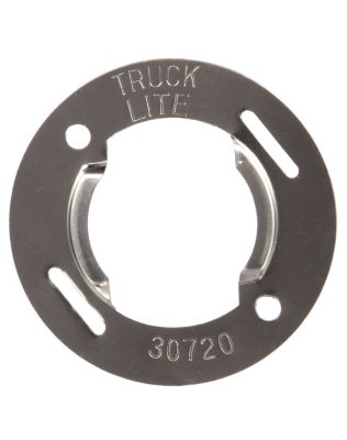 30 Series, Flange Mount, 30 Series Lights, Used In Round Shape Lights, Silver Stainless Steel, 2 Screw Bracket Mount, PL-10, Stripped End/Ring Terminal, Kit