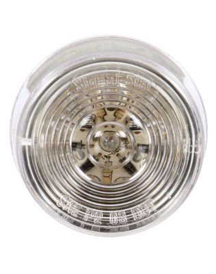 Signal-Stat, LED, Clear/Red Round, 6 Diode, Marker Clearance Light, P2, PL-10, 12V, Bulk