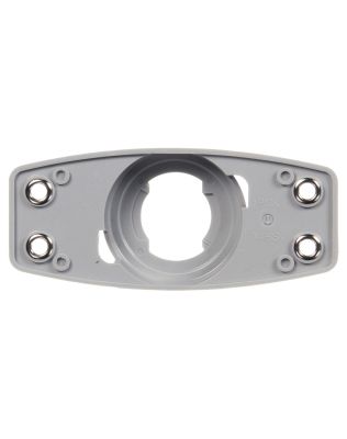 30 Series, Bracket Mount, 30 Series Lights, Used In Round Shape Lights, Gray ABS, 4 Screw Bracket Mount