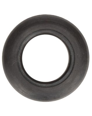 Open Back, Black Rubber, Grommet for 33 Series and 0.75 in. Lights, Round