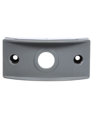 33 Series, Curved Bracket Mount, 33 Series Lights, Used In Round Shape Lights, Gray ABS, 2 Screw Bracket Mount
