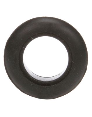 Open Back, .125&quot;-.250&quot; Diameter, Black Rubber, Sealing Grommet for 33 Series and 0.75 in. Lights, Round