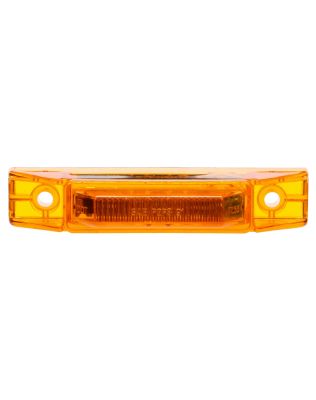 35 Series, LED, Yellow Rectangular, 2 Diode, Marker Clearance Light, P2, 2 Screw, Fit 'N Forget M/C, 12-24V