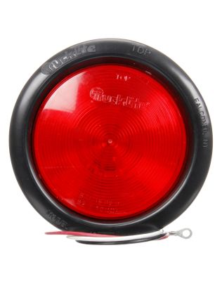40 Series, Incandescent, Red, Round, 1 Bulb, Stop/Turn/Tail, Black Grommet Mount, PL-3, Stripped End/Ring Terminal, 12V, Kit, Pallet