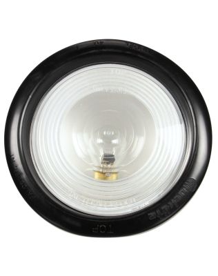 40 Series, Incandescent, Clear Round, 1 Bulb, Back-Up Light, Black Grommet Mount, Socket Assembly, Stripped End/Ring Terminal, 12V, Kit
