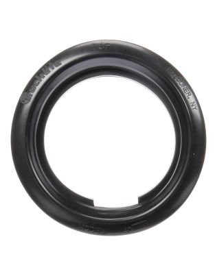 Open Back, Black PVC, Grommet for 40, 44 Series and 4 in. Lights, Round, PL-3, Stripped End/Ring Terminal, Kit