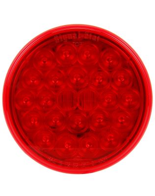 Signal Stat By Truck-Lite, 4050_1F, 4 in, Red, Round, 24 Diode, Stop/Turn/Tail