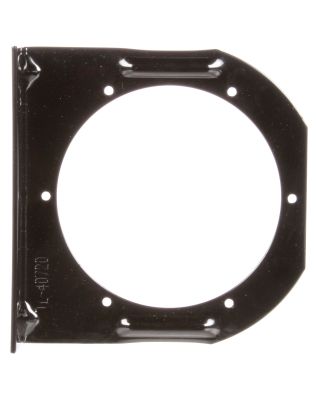 40 Series, Bracket Mount, 4 in Diameter Lights, Used In Round Shape Lights, Black Steel, 2 Screw Bracket Mount, Bulk