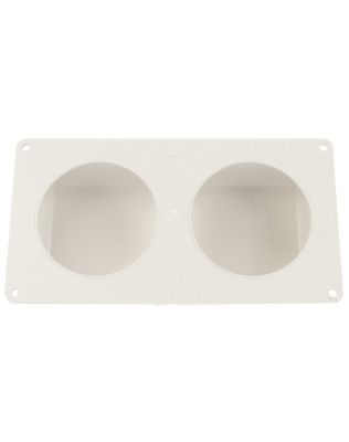 40 Series, Light Module Housing, White ABS