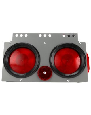40 Series, Incandescent, M/C & S/T/T Light Module w/ Side Marker, Right Hand Side, Black PVC, 12V, Bulk