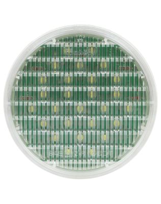 Super 44, LED, Clear Round, 27 Diode, Back-Up Light, Fit 'N Forget S.S., 12V