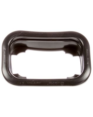 Open Back, LLV, Black PVC, Grommet for 45 Series and 3.5 x 5 in. Lights, Rectangular