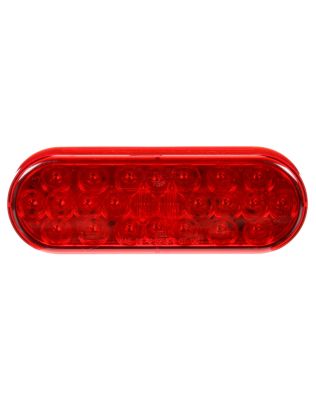 Signal-Stat, LED, Red, Oval, 24 Diode, Stop/Turn/Tail, PL-3, 12V