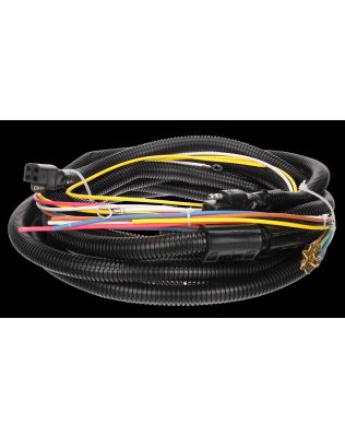 2 Plug, 114 in. Snow Plow, ATL Harness, 16 Gauge, Meyer Plug, Ring Terminal, Blunt Cut