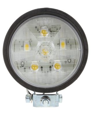 81 Series Par 36 4 In. Round LED Flood Light, Black, 6 Diode, 250 Lumen, Blunt Cut, 12V, Bulk