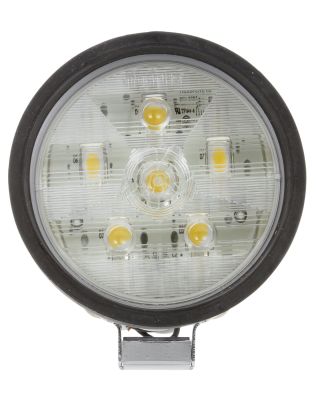 81 Series 4 in. Round LED Work Light, Black, 6 Diode, Stripped End, 12V, Pallet