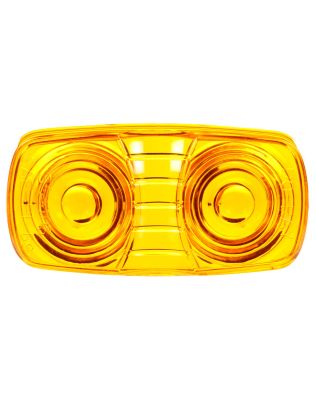 Signal-Stat, Oval, Yellow, Acrylic, Replacement Lens for M/C Lights (1201, 1203, 1204, 1211A, 1213A, 1215, 1216A, 1253 ), Snap-Fit, Bulk