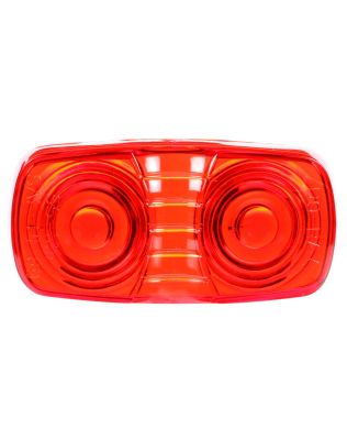 Signal-Stat, Rectangular, Red, Acrylic, Replacement Lens for Headlights-Fog & Driving (27004), Lighting Kit (80893), M/C Lights (1201, 1203, 1204, 1211, 1213, 1215, 1216, 1253), Snap-Fit, Bulk
